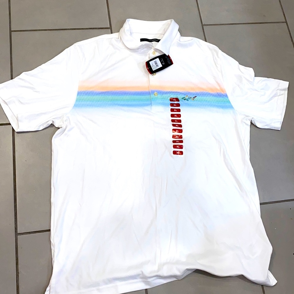 NWT  Greg Norman XL/TG UPF 30+ & UV Protection